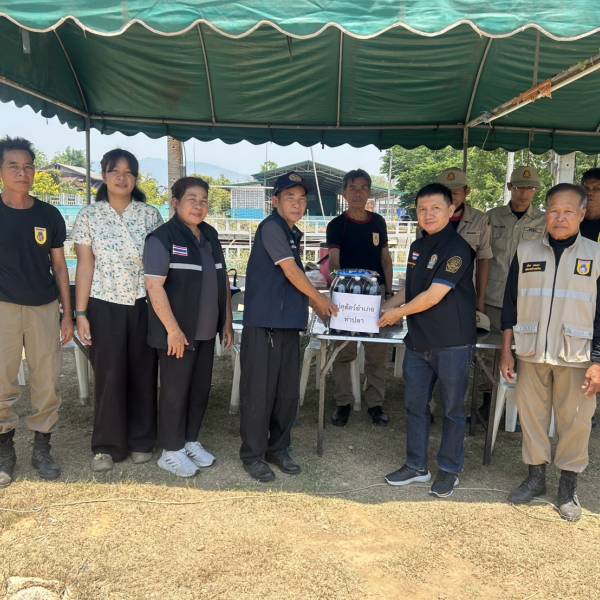ปศุสัตว์อำเภอท่าปลา ตรวจเยี่ยมเป็นขวัญกำลังใจให้แก่ผู้ปฎิบัติงานด่านชุมชนตำบลจริม