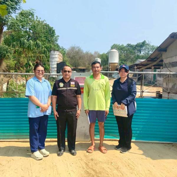 ปศุสัตว์ตาก ลงพื้นที่ เข้าตรวจประเมินการปฏิบัติทางการเกษตรที่ดีสำหรับฟาร์มสุกร (GAP) ในพื้นที่ ตำบลน้ำรึม อำเภอเมืองตาก จังหวัดตาก