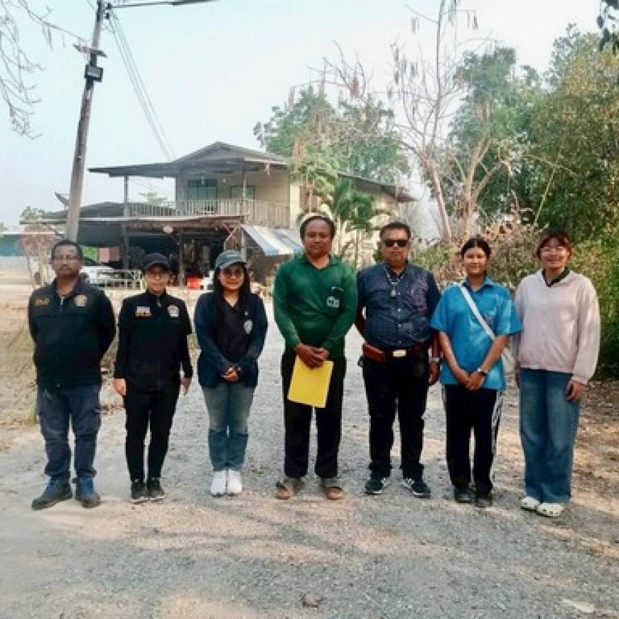 ตรวจประเมินสถานภาพฟาร์มปลอดโรคปากและเท้าเปื่อยและโรคอหิวาต์แอฟริกาในสุกร  จังหวัดนครสวรรค์