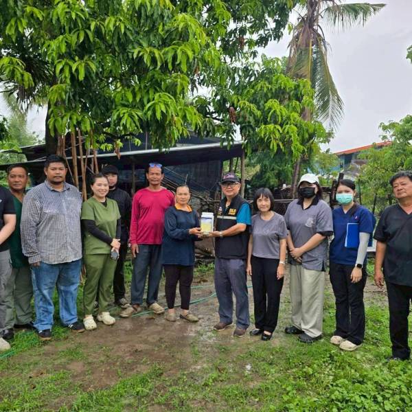 สำนักงานปศุสัตว์จังหวัดพิจิตร ดำเนินการเจาะเก็บตัวอย่างเลือดแพะ เพื่อต่ออายุฟาร์มมาตรฐานGFM