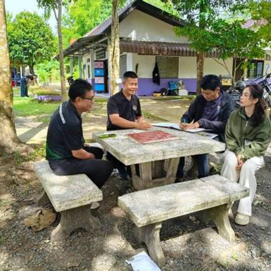 การติดตามงานโครงการพัฒนาเด็กและเยาวชนในถิ่นทุรกันดาร ตามพระราชดำริ และโครงการธนาคารโค-กระบือเพื่อเกษตรกร ตามพระราชดำริ