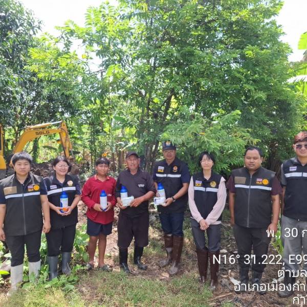 ตรวจเยี่ยมเกษตรกรที่ประสบภัยพิบัติ (อุทกภัย) ด้านปศุสัตว์ในพื้นที่จังหวัดกำแพงเพชร