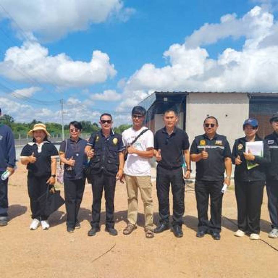 ปศุสัตว์เขต 6 ตรวจรับรอง GAP ฟาร์มไก่เนื้อ (รับรองใหม่) จังหวัดตาก
