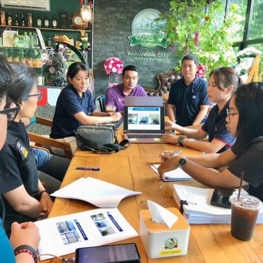 ตรวจประเมินสถานภาพฟาร์มปลอดโรคปากและเท้าเปื่อยในสุกร จังหวัดนครสวรรค์