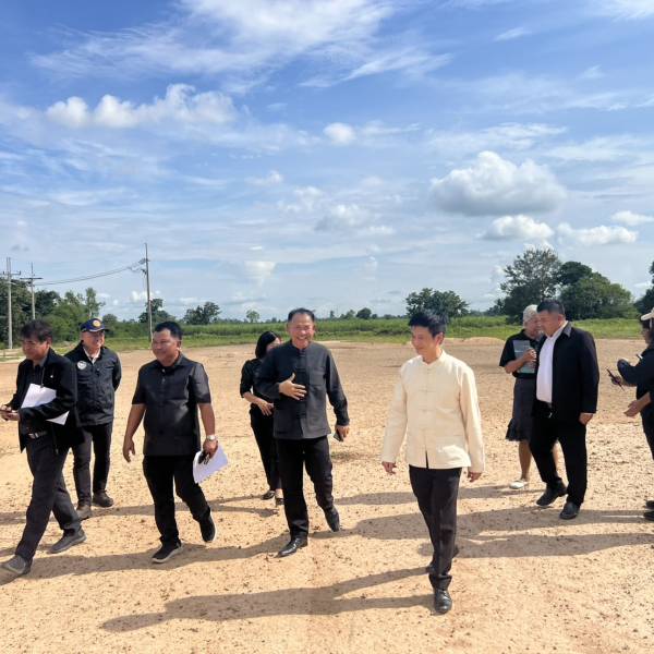 ลงพื้นที่สำรวจ ออกแบบและประมาณการ การจัดตั้งสถานสงเคราะห์สัตว์ (สถานที่พักพิงสุนัขจรจัด) ในพื้นที่ ต. เทพนคร อ.เมือง จ.กำแพงเพชร