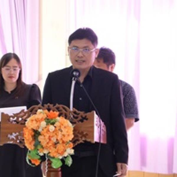 พิธีเปิดงานเสวนาแนวทางการอนุรักษ์พัฒนาปรับปรุงพันธุ์กระบือ และการฝึกอบรมถ่ายทอดองค์ความรู้ ภายใต้โครงการพัฒนากระบือพันธุ์ดี จังหวัดอุทัยธานี ประจำปีงบประมาณ พ.ศ.2569