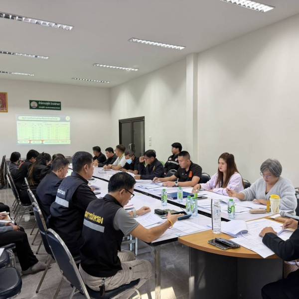 ปศจ.ตาก หมอบหมายให้ ปศอ.สามเงา ประชุมคณะกรรมการให้ความช่วยเหลือผู้ประสบภัยพิบัติกรณีฉุกเฉิน อำเภอสามเงา (ก.ช.ภ.อ.สามเงา)