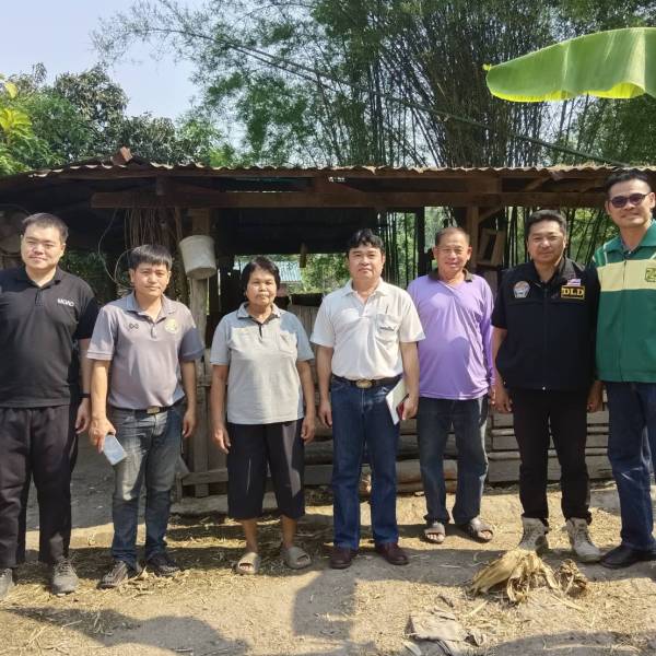 ปศุสัตว์ตาก ลงพื้นที่ติดตาม โครงการส่งเสริมการเลี้ยงสุกรรายย่อยอย่างยั่งยืน ปีงบประมาณ 2569