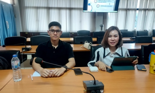 ร่วมประชุมทบทวนการใช้งานระบบบริหารการปฎิบัติงาน ( e-Operation)